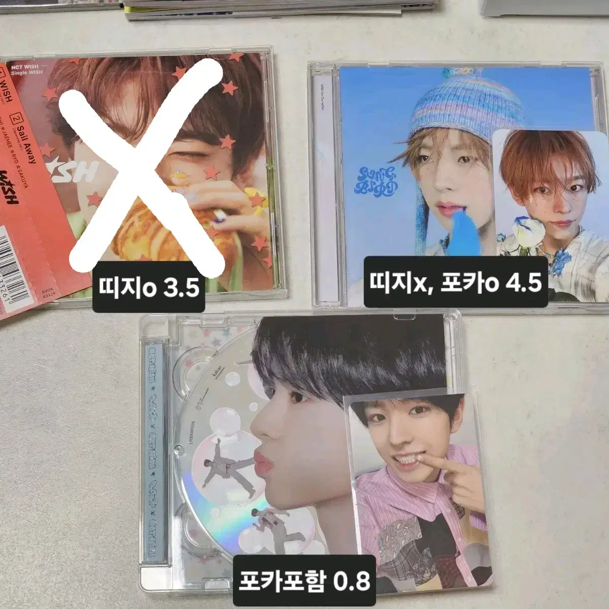 nct wish songbird サイン　ユウシ s-l400.jpg
