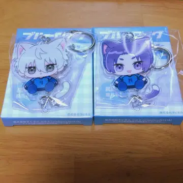 블루 록 플라플라 아크링 키링 나기 레오 2개 세트