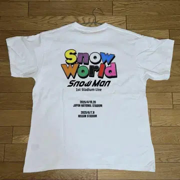 SnowMan 티셔츠 SnowWorld