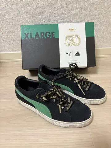 PUMA XLARGE 스니커즈 블랙/그린