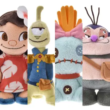 잠바 플리클리 스크럼프 릴로 봉제 인형 Disney stands