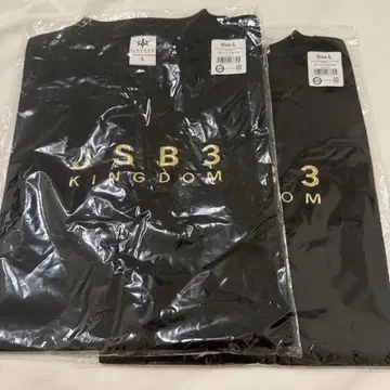 3 J Soul Brothers KINGDOM 티셔츠 / L사이즈 2점