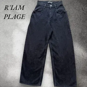R'IAM PLAGE 리암 플라주 데님 와이드 와이드 레그