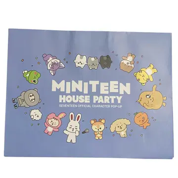 SEVENTEEN MINITEEN 팝업 쇼핑백