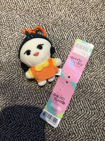 이카 게임 키링 마스코트