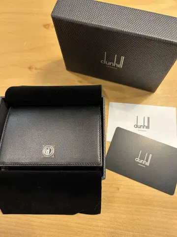 dunhill 블랙 카드 케이스 미사용 새상품