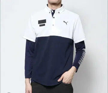 푸마 PUMA 남성용 골프 세트 셔츠 골프 2 in 1 세트 셔츠