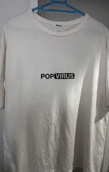익명 배송 호시노 겐 Pop Virus 투어 T셔츠 화이트 M 사이즈