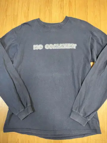 00s SUB POP 팝 NO COMENT 빈티지 티셔츠