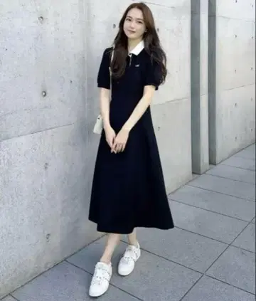 maison de lyla 자수 폴로 원피스