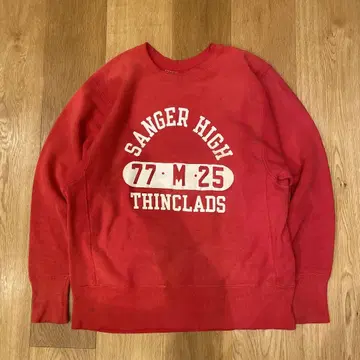 70년대 Champion Reverse Weave M 단색 택