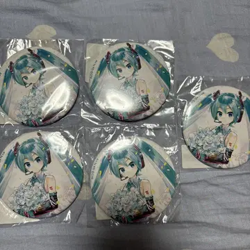하츠네 미쿠 호치 신문사 TABLOID MIKU 캔뱃지 KEI