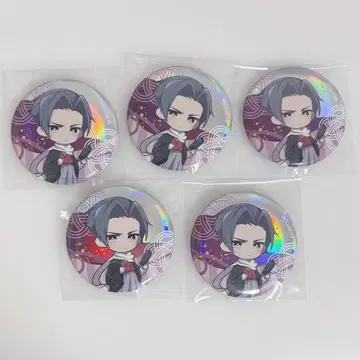 역전재판 미츠루기 레이지 캔뱃지 capcom cafe
