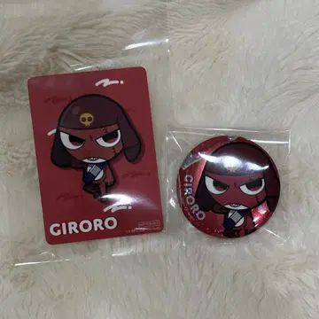 기로로 상병 테라 테라 캔뱃지 카드