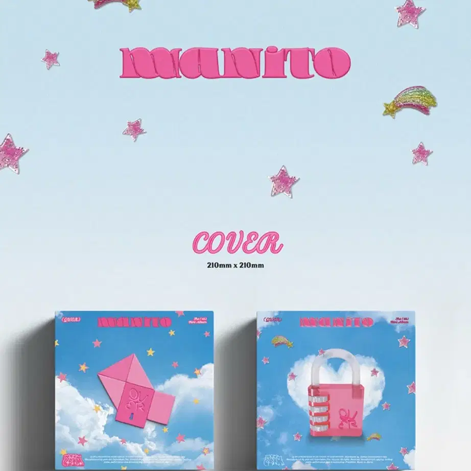 QWER | 큐더블유이알 QWER Mini Album Vol. 1 Manito Sealed Set