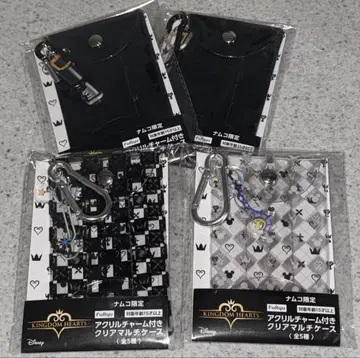 아크릴 참 포함 클리어 멀티 케이스