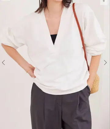 plage TENNIS sweat V넥 풀오버