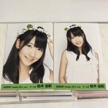 AKB48 카시와기 유키 월별 2010년 7월 July 브로마이드 2장