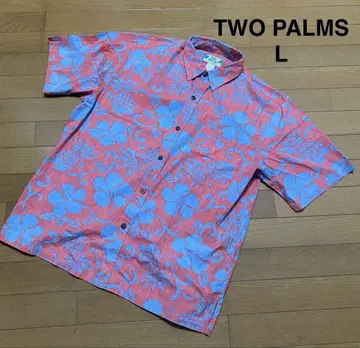 [새상품] TWO PALMS 알로하 셔츠 L 사이즈 하와이