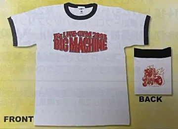 B'z LIVE-GYM 2003 BIG MACHINE 티셔츠 M 사이즈