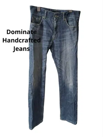 Dominate Handcrafted Jeans 스트레이트 데님 청바지