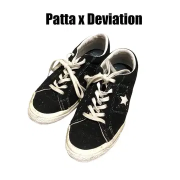 Converse One Star Patta Deviation Black