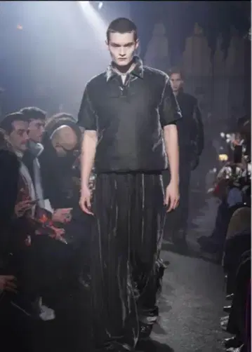 [24aw] MASU VELVET WIDE TROUSERS
