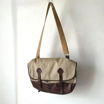 60년대 LL Bean 필기체 숄더백 엘엘빈 초레어
