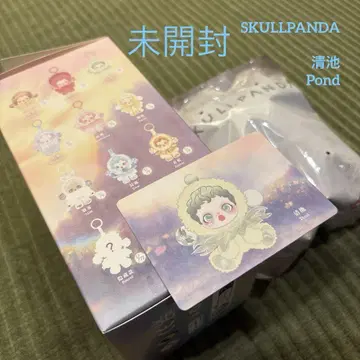 SKULLPANDA 인상주의 청지 연못
