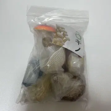 버섯 소프트 마스코트 전8종 풀 컴플리트 세트