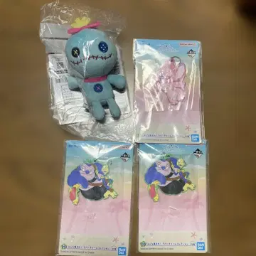 세븐일레븐 제일복권 릴로&스티치 D상과 H상 3점