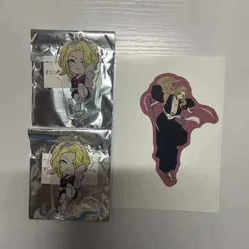 BLEACH 마츠모토 란기쿠 아크릴 키링 스티커