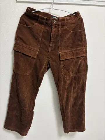 XLARGE 코듀로이 카고 팬츠 34