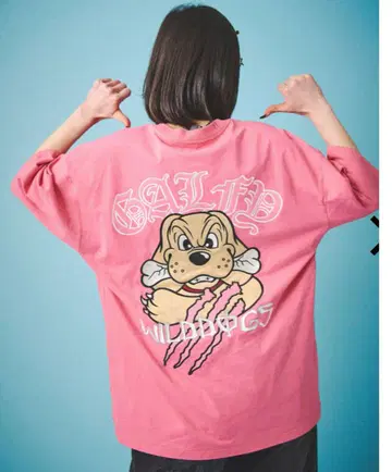 GALFY/갈피 각성 비스트 Tee() 핑크 L