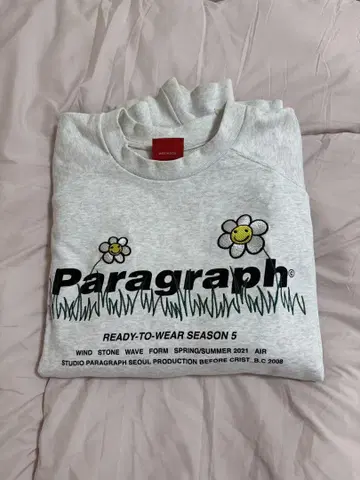 Paragraph 꽃무늬 프린트 맨투맨