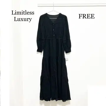 0013 Limitless Luxury 티어드 롱 원피스 FREE