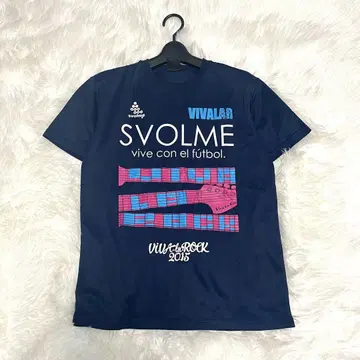 VIVA LA ROCK 비바라락 티셔츠 SVOLME 스볼메 M 네이비