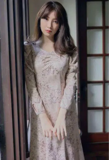 Herlipto haze grass back ribbon dress
