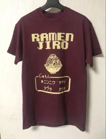 라멘 지로 주문 T셔츠 M 사이즈