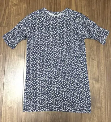 새상품급 marimekko 마리메꼬 5부 소매 튜닉 피크이넨 우니코