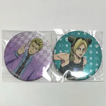 죠죠 월드 요시카게 키라 츄렌 글리터 캔뱃지 75mm