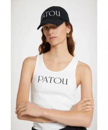 patou 오가닉 코튼 탱크탑