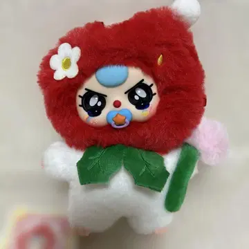 baby three 베이비쓰리 봉제 인형 꽃 시리즈 딸기