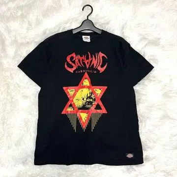 SATANIC 사타닉 디키즈 콜라보 티셔츠 블랙 M 레어