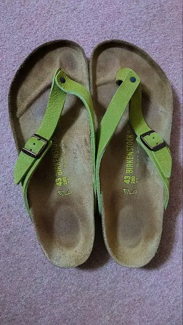 BIRKENSTOCK 버켄스탁 adria 그린 43