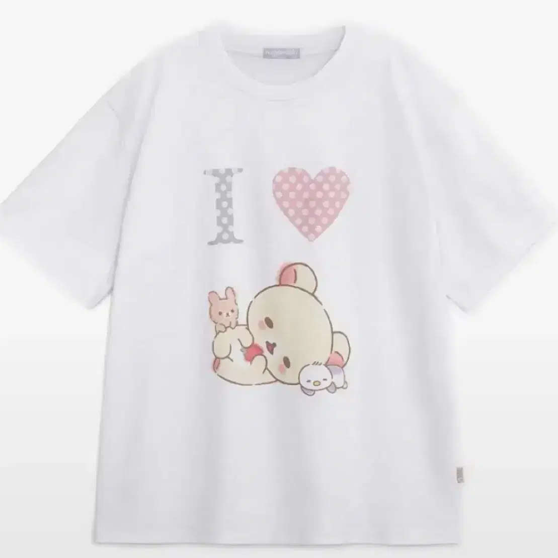 【hug your skin】コリラックマ ★ I love Korilakkuma tee ★ hug your skin】コリラックマ ☆ I love Korilakkuma tee ☆ Hug