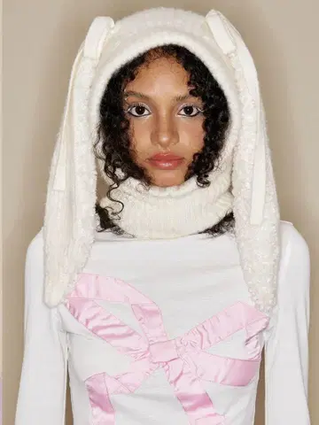 SEICARINO Rabbit Ears Balaclava 바라클라바