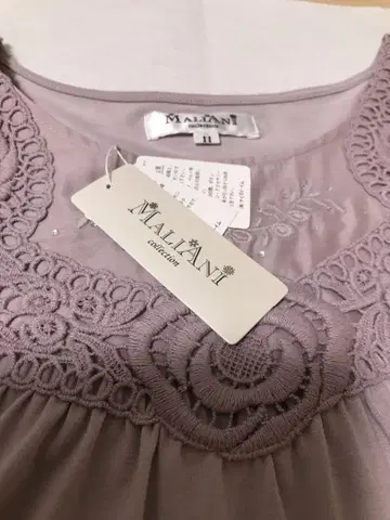 qvc 마리아니 튜닉 11호 사이즈 7부 소매