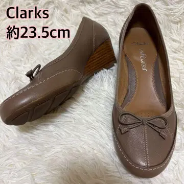 Clarks Softwear 웨지솔 리본 UK5 (약 23.5cm)