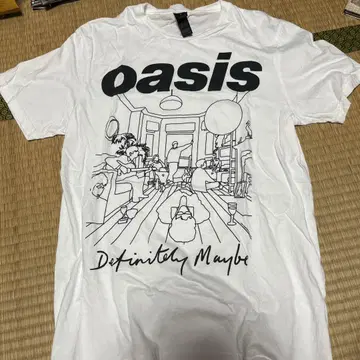 OASIS DEFINITELY MAYBE DRAWING 티셔츠